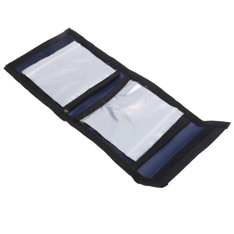 10 Pockets Fly Fishing Leader Wallet Case for Tippet Storage