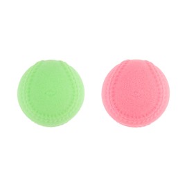 MIKASA No Punk Ball, Diameter Approx. 2.8 inches (7 cm), Pink and Green (1 Each), 1.1 oz (30 g), NP-S
