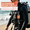 nitescuba Scuba Gear Retractable Gear Tethers, Heavy-Duty Dive Clip Lanyard
