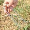 SAIJIAN Pack of 40 Ground Anchors, Ground Anchor Set, U-Shaped