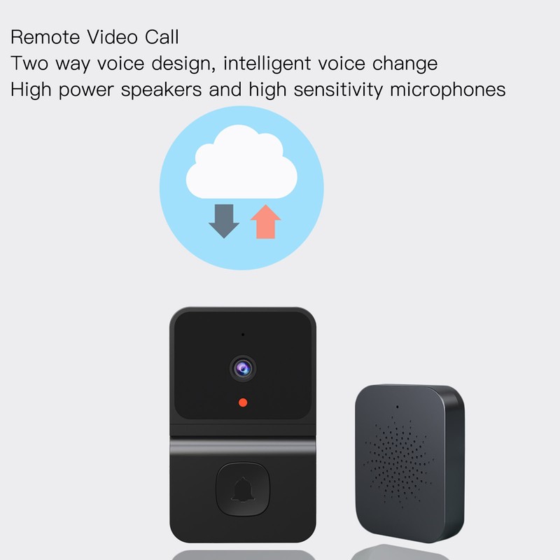 HD Doorbell Camera Wireless Night Vision Wide Angle Two Way