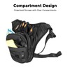 Aomiun Leg Bag Motorcycle, Versatile Chest Bag, Large Capacity, Rainproof,