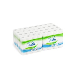 Vella 32 Kitchen Rolls - 3-Ply Absorbent, 8 x 4 Rolls, 50 Sheets/Roll - XXL Economy Pack Household Rolls Household Roll Paper Towels Kitchen Paper Pulp White