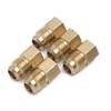 LTWFITTING Brass Flare 5/8" OD x 1/2" Female NPT Female