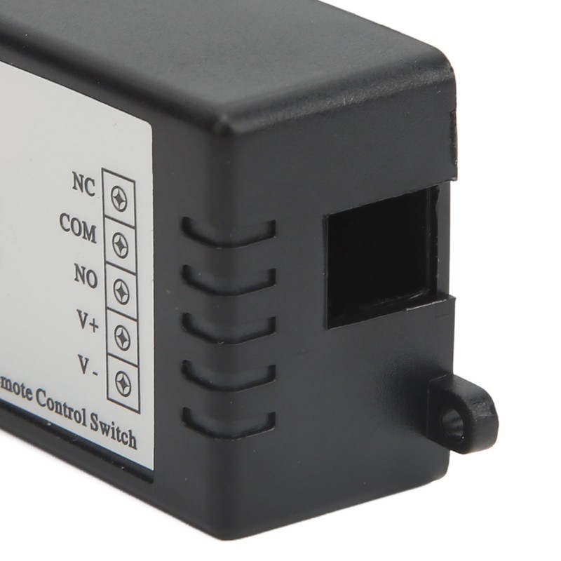 DC12V Remote Control Switch Battery Disconnect Switch Black Shell Portable