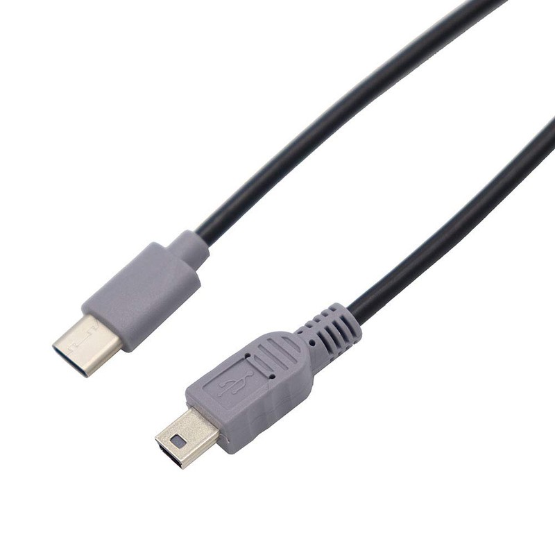 VViViD Sun Type-C to Mini Conversion Cable, Rapid Charge +