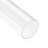 sourcing map PVC transparent tube, inner diameter 86 mm, diameter