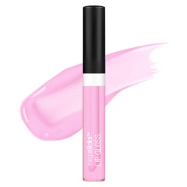 wet n wild MegaSlicks Lip Gloss, Ultra-Glossy, Vitamin-E Enriched, Ultra-Gloss High Shine Moisturizing, Cruelty-Free & Vegan - Sweet Glaze(Carded)