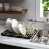 Kitchen Details Geode Deluxe Dish Drying Rack with Drain Board
