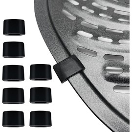 Rhsaae 8PCS Air Fryer Rubber Bumpers for PowerXL 7QT 2QT Gowise USA 7QT Air Fryers, Upgraded Air Fryer Silicone Rubber Bumpers Tabs Parts Tips Spacers for PowerXL Air Fryer, High-temperature Resistant