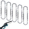 CONNECTION 5 Pcs Chainsaw Chain 6 Inch Mini Chainsaw Chain