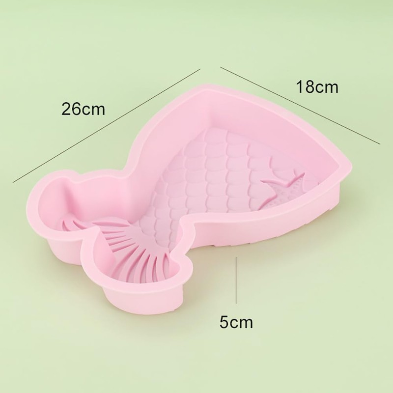 Semazz Mermaid Baking Mould PP