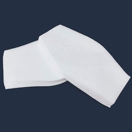 Pack of 60 approved TNT filters for fabric masks, washable and reusable, 70 gr/m2 waterproof, breathable and anti-viral fabric, large size 18 x 10 cm