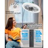 Ceiling Fans with Lights, Socket Fan Light with Remote Control,