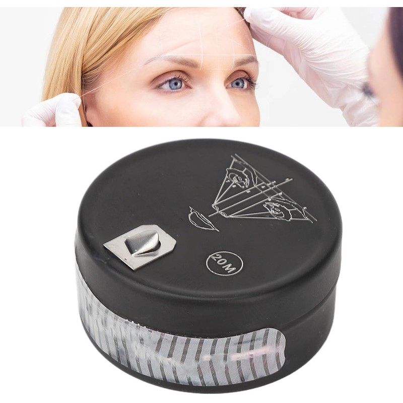 Hilo de Mapeo de Cejas Preentintado de 65,6 Pies, Hilo