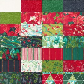 Moda Fabrics Winterly Fat Quarter Bundle by Robin Pickens 48760AB