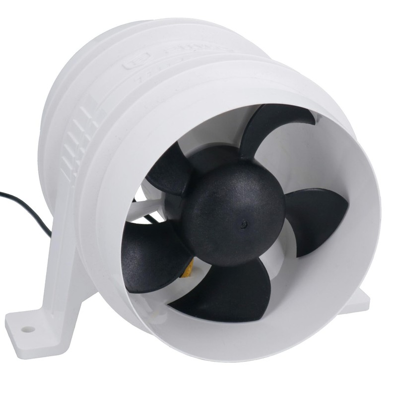 4" Attwood Turbo 4000 Bilge Blower In Line Cabin Ventilation