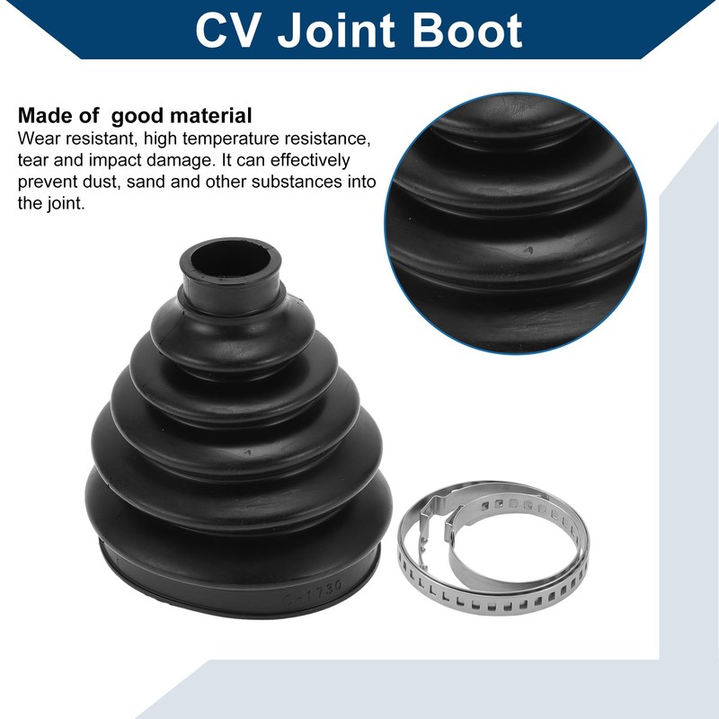 Hihaha No.LR079503 CV Joint Boot Kit W/Clamp for Land Rover