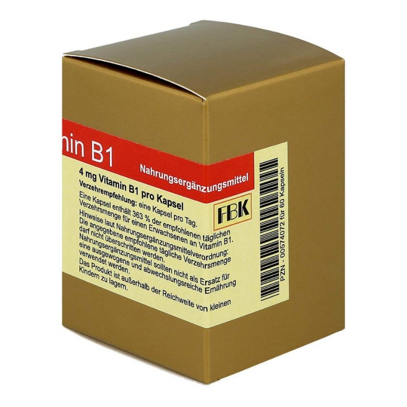 Thiamin Capsules Vitamin B1