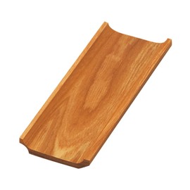 Yamako Wooden Hot Towel Holder, U-Shaped, Clear