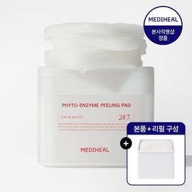 Mediheal Phyto Enzyme Exfoliating Pads (Main Product: 90 Pads + 90 Refill Pads) / 메디힐 피토엔자임 각질 패드 본품 90매+리필 90매