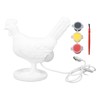 Chicken Egg Lamp DIY Painting Hen Laying Egg Lamp USB