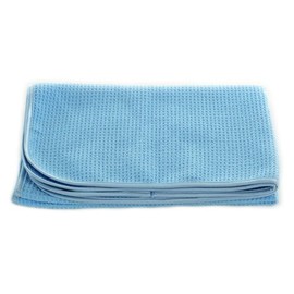 Real Clean Microfiber Extra Thirsty Big Blue Automotive Drying Towel 25 inch x 36 inch