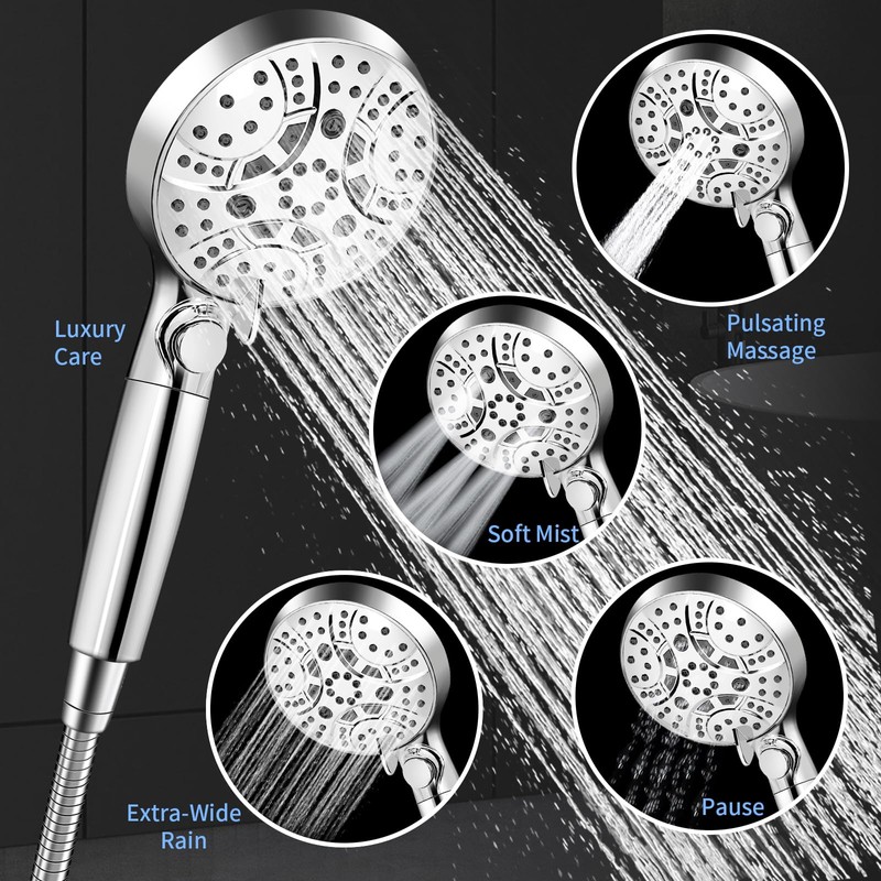 WATFIGBY RV Shower Head with Hose, Shower Head with Handheld,