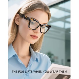 OUKEMAX Women's 3-Pack Fashion Reading Glasses with Blue Light Blocking A11