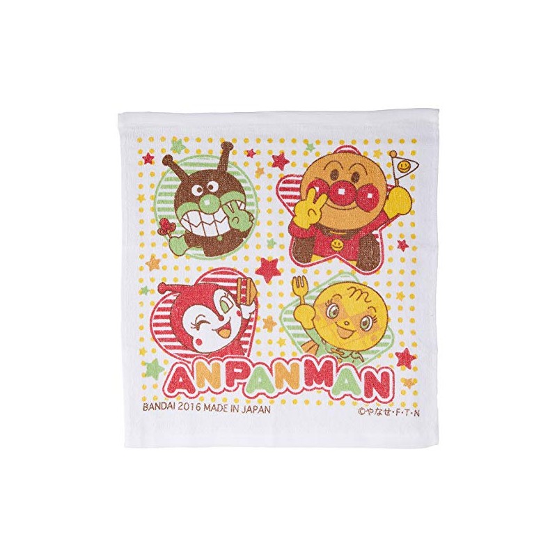 Bandai 17 Anpanman Wet Towel Set 2353763
