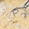 Bread Dough Whisk, Stainless Steel Grade Danish Dough Whisk Double