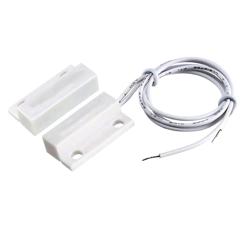 10 Pack White Door Window Security Alarm Contact Surface Reed