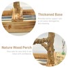 LIMIO Natural Wood Bird Toys Playground, Bird Cage Accessories, Bird