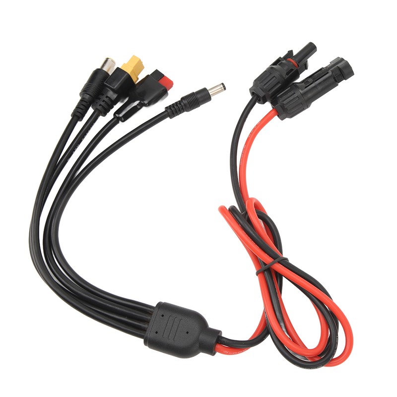 Solar Connector to XT60 Female Adapter Cable Weather Resistant Multi