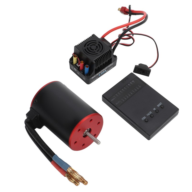 3650 3100KV Brushless Motor 60A ESC Set Waterproof Brushless Motor