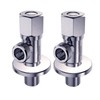 Shut-off G1/2 Stainless Steel Thick Leak Proof Angle Valve Water
