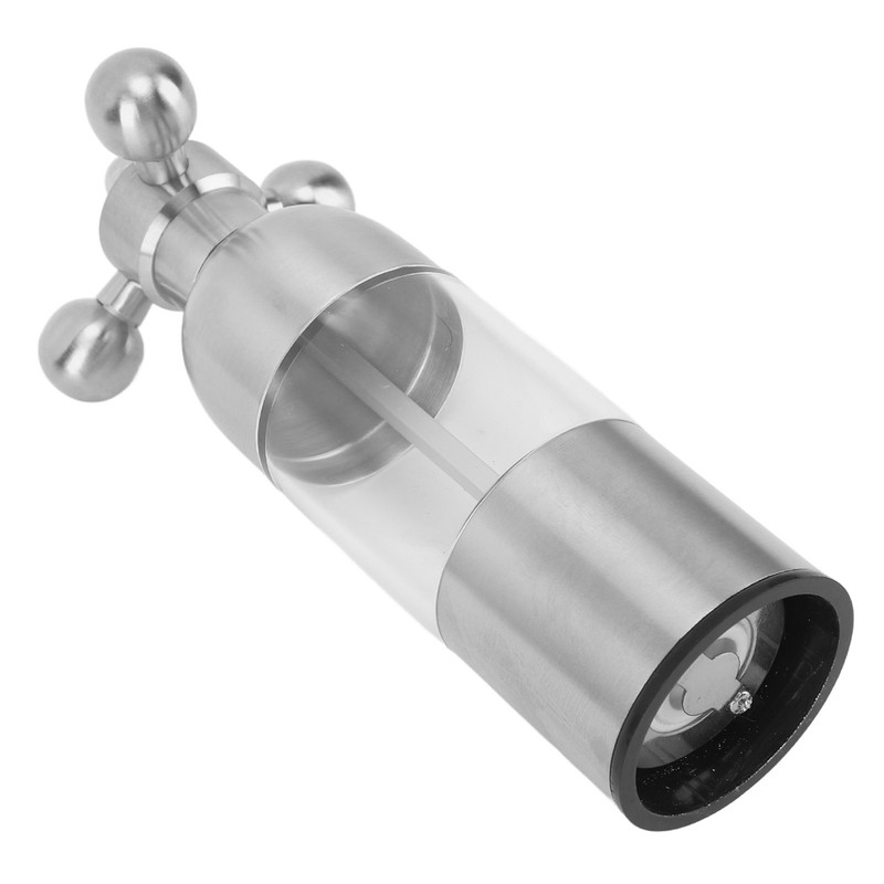 Pepper Mill Professional Refillable Ceramic Rotor Coarseness Adjustable Manual Pepper
