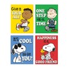 Eureka Peanuts Mini Classroom Poster Set for Teachers, 11" x