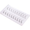 outopen 10 Pairs Bottom Lashes Strip Clear Band Bottom Lash