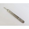 Tredoni Stainless Steel Scalpel Handle Number 3 - Flat Palmar