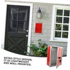 Ciieeo Mailbox Employee Suggestion Box Acrylic Aluminum Alloy Small Mailbox