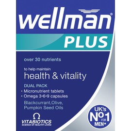 Vitabiotics Ltd Vitabiotics Wellman Plus, 56 Tablets/Capsules