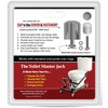Metal Toilet Master Bolts Tool-Free Toilet Bolt and Cap System