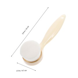 BIUDECO Deep Cleansing Face Brush Soft Bristles Face Exfoliator Cleansing Facial Brush Ergonomic Design