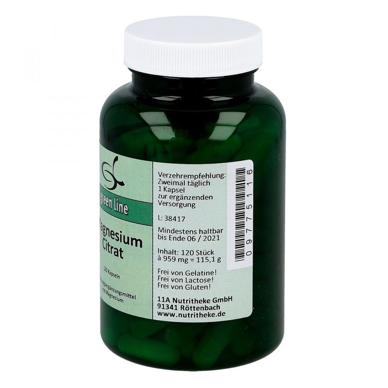 Magnesium Citrate Capsules Pack of 120