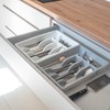 KADAX Drawer Insert for Cutlery, Drawer Organiser System, Robust Organiser