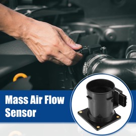 ACROPIX Car Mass Air Flow MAF Sensor Replacement Fit for Ford F150 4.2L V6 1997-2008 No.F6ZF-12B579-AA/F6ZF12B579AA - Pack of 1