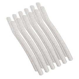 Wheat Straw Eyebrow Razor 12-Piece Set Stainless Steel Blades Facial Hair Remover for Women Eyebrow Trimmer and Shaper Makeup Tool Kit