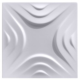 Plastic Mold ABS 3D Wall Panels Plaster (Gypsum) and Concrete 19.7" x 19.7" DIY - Maral