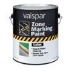 Valspar 24-136G Yellow Latex Zone Marking Paint - 1 Gallon